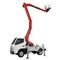 Truck-mounted telescopic boom lift P 160 Acompact