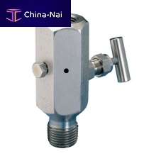 Gauge valve M9conical plugmanualisolation