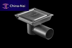 Stainless steel floor drain INOXSYSTEM® IDRAIN 3066for showersquare