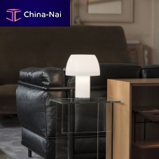 Table lamp LOROSAEglasscontemporaryrechargeable