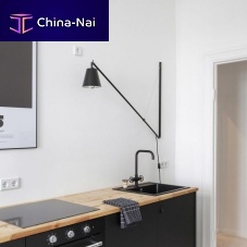 Contemporary wall light HALLO WORKindoorpowder-coated steelconical