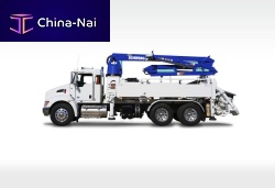 Trailer-mounted truck-mounted concrete pump S 20for constructiongasolineindustrial
