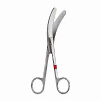 Umbilical cord scissors 360008-3for humansdisposablecurved