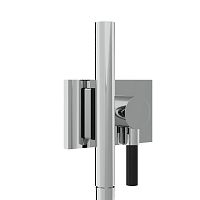 Tubular hand shower RWIT2BF6CC25metalmodernwith magnetic holder
