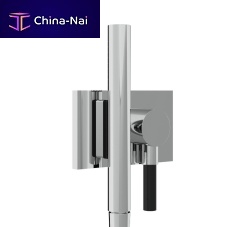 Tubular hand shower RWIT2BF6CC25metalmodernwith magnetic holder