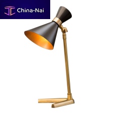 Bedside table lamp PEGGYbrasscontemporarycorded
