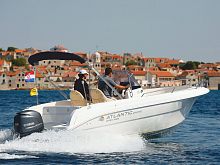Outboard day cruiser 625planing hullopensport