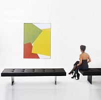 Upholstered bench BANQUETA - 1Fcontemporarysynthetic leatherwithout backrest
