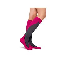 Venous thromboembolism support compression sock unisexblackgray