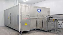 Freezing cold room for the food industry