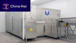 Freezing cold room for the food industry