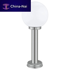 Garden bollard light NISIA : 30206contemporarystainless steelglass