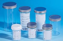 Polypropylene sample container SCxxxx seriespolystyrenewith screw cap