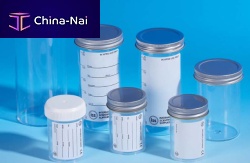 Polypropylene sample container SCxxxx seriespolystyrenewith screw cap