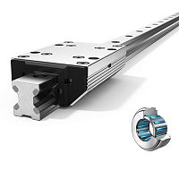 Needle roller guideway FDA-Kaluminumprecisionadjustable