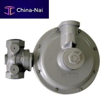 Gas pressure regulator diaphragmspringsingle-stage