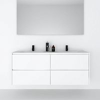 Double washbasin cabinet 160 INT L 4Cwall-hungwoodencontemporary