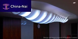 Contemporary chandelier TRANSLUMINAIREplasticincandescent