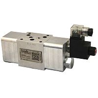 Solenoid-operated hydraulic directional control valve modular