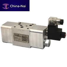 Solenoid-operated hydraulic directional control valve modular