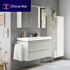 Wall-hung washbasin cabinet SENSO 494melaminecontemporarywithout door