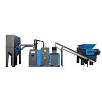 Cable recycling unit Compact serieswith pelletizing