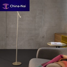 Floor-standing lamp FINO FLOORaluminumcontemporarycorded