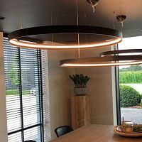 Hanging light fixture MINU - Rsurface-mountedfluorescentround