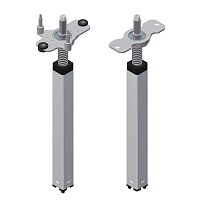 Telescopic screw jack 3130.14 seriesmotorizedmetalfor workstation height adjustment