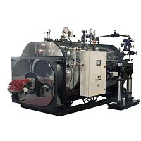 Steam boiler IFENgasfuel oilfire tube