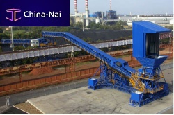 Belt conveyor horizontalunloadingweighing
