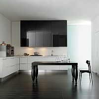 Classic table BOTEROlacquered woodrectangularextending