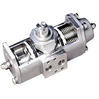 Pneumatic valve actuator Acutorquequarter-turnrack-and-piniondouble-acting