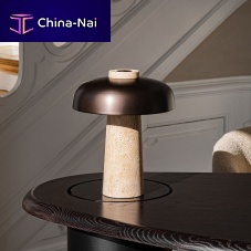 Table lamp REVERSEbedside tablealuminumPMMA
