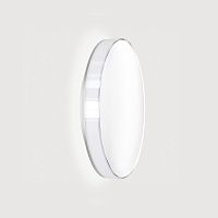 Contemporary wall light BASIC VISIO Y9/X9indooracrylic glassring-shaped