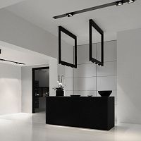 Hanging light fixture CADRELEDrectangularIP40