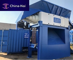 Primary shredder BLUE STORM GF1000double-shaftfor woodmetal