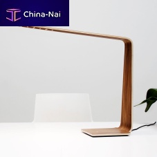 Desk lamp LED4 woodencontemporarycorded