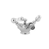 Double-handle bidet mixer tap 8340/8341 SERIEScountertopchromed metalbathroom