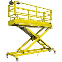 Mobile scissor lift platform UP 3pneumaticworkshop