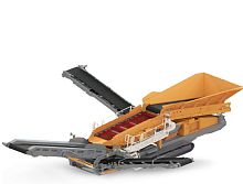 Construction screener MSZ1400demolitionfor landfillsmobile