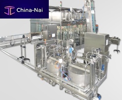 Automatic filling machine AssetClean 49 synchrobloc seriesfor glass bottlesfor liquidsfor dairy products