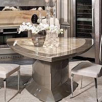 Contemporary dining table DOLCEVITAwoodentriangularhome