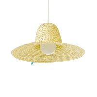 Pendant lamp SARAashnatural fiberoriginal design