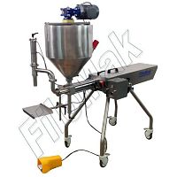 Semi-automatic filling machine DP3for food productsfor viscous productsfor chemical products