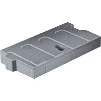 Reinforced concrete deck slab LEFIX SHOULDERfor level crossings