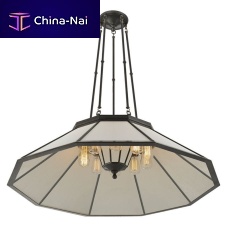 Pendant lamp RIVINGTONbronzeglasstraditional
