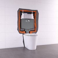 Polypropylene toilet tank OLI74 PLUS DIRECTbuilt-inmanually-operated