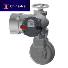 Electromechanical valve actuator CMrotarybevel gearhelical gear