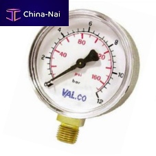 Dial pressure gauge VISOBAR MAV threadedplasticbrass